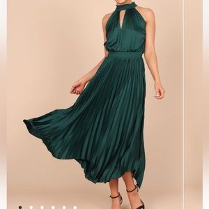PETAL AND PUP— DOMINIQUE DRESS - EMERALD, size 6